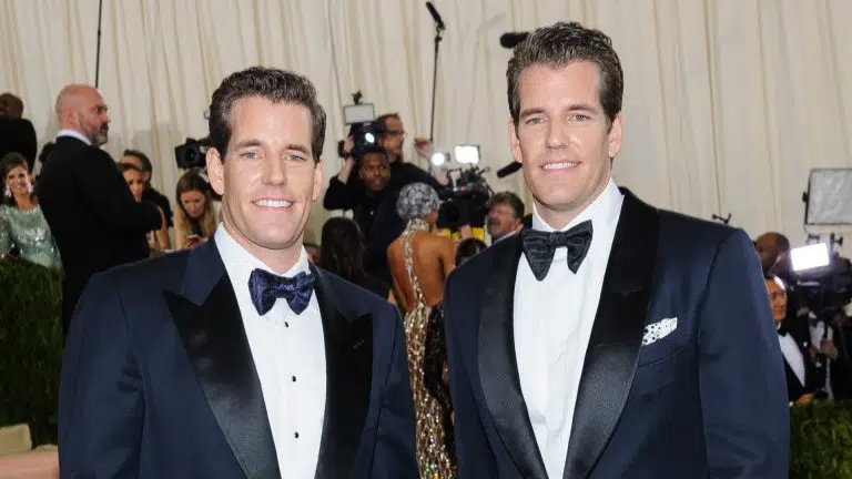 Cameron e Tyler Winklevoss, cofundadores da Gemini corretora de criptomoedas