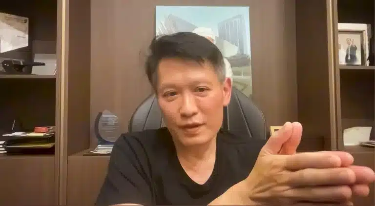 Richard Teng, CEO da Binance. Fonte: Bankless/YouTube.